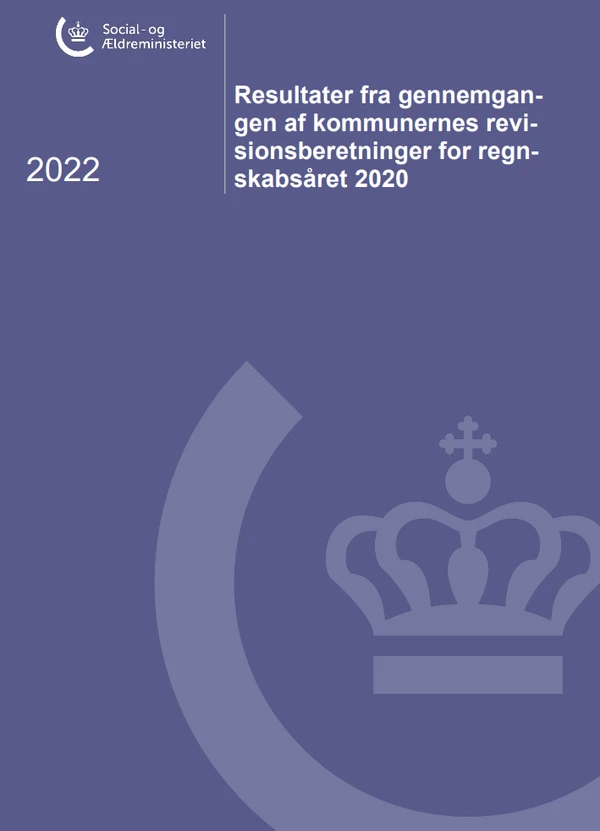 Årsrapportens forside