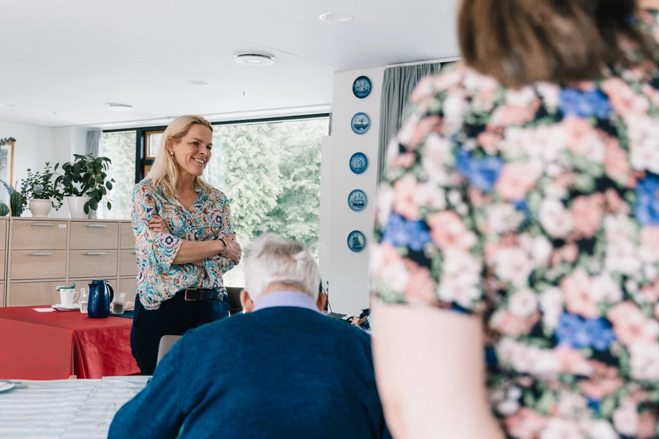 Billede af ældreminister Mette Kierkgaard