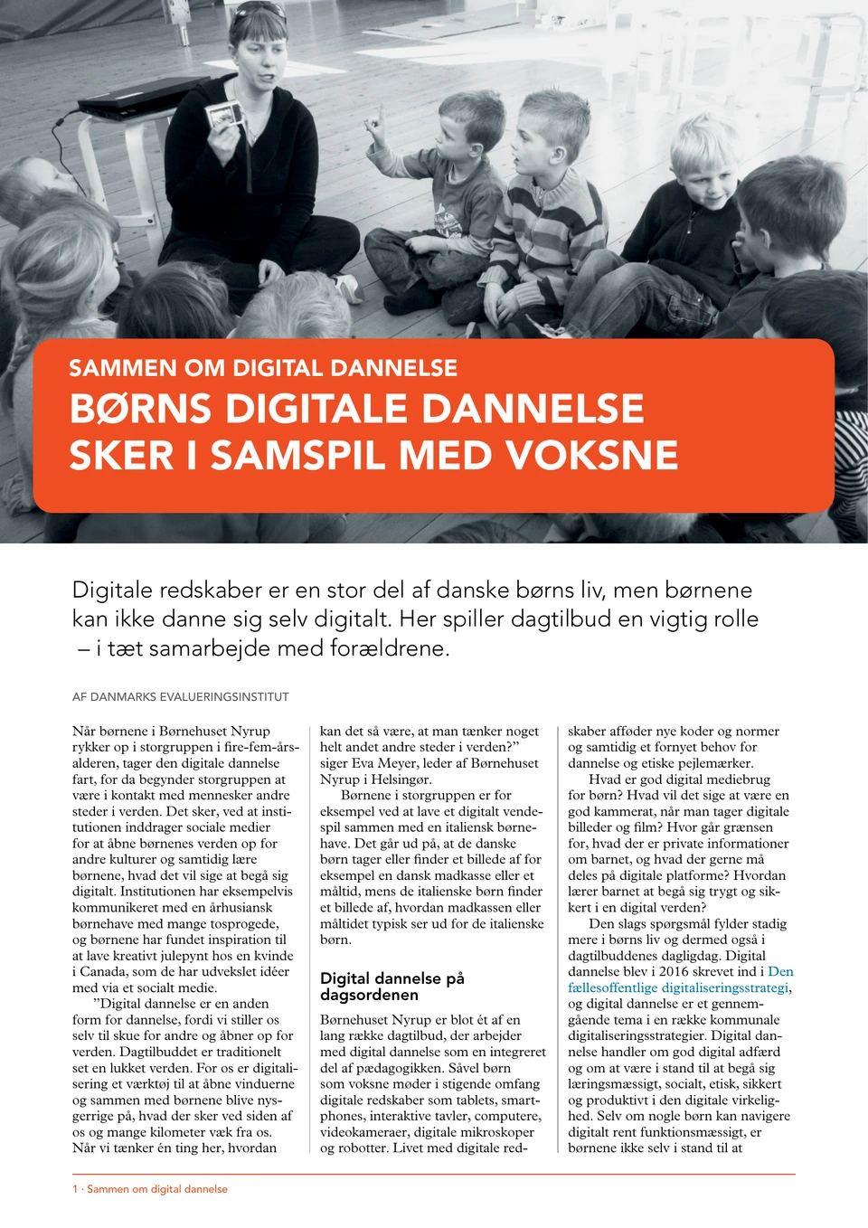 Publikationens forside